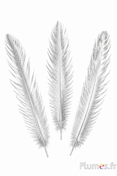 Kranich - 10-14 cm - silber